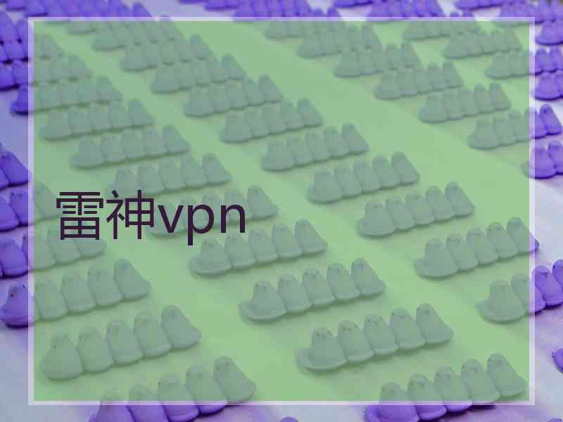 雷神vpn