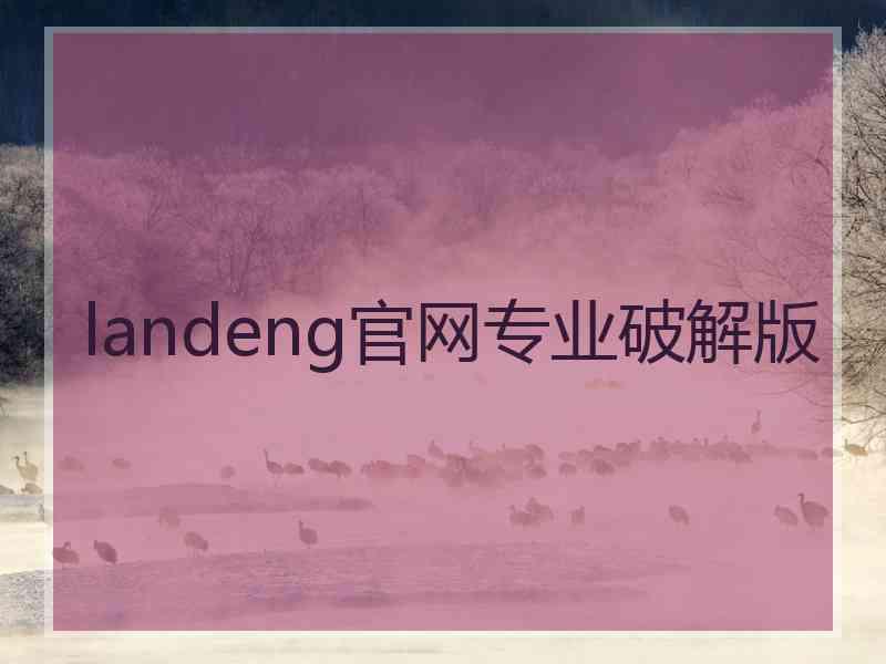 landeng官网专业破解版