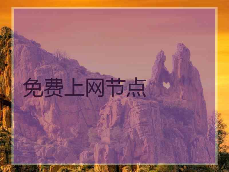 免费上网节点